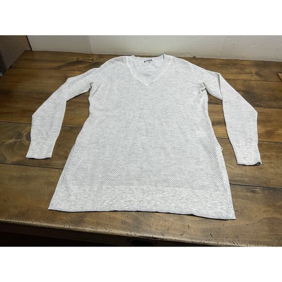 Smartwool Everyday Exploration Cotton Wool Women's Med Tunic Sweater Ash Heather - Picture 1 of 11